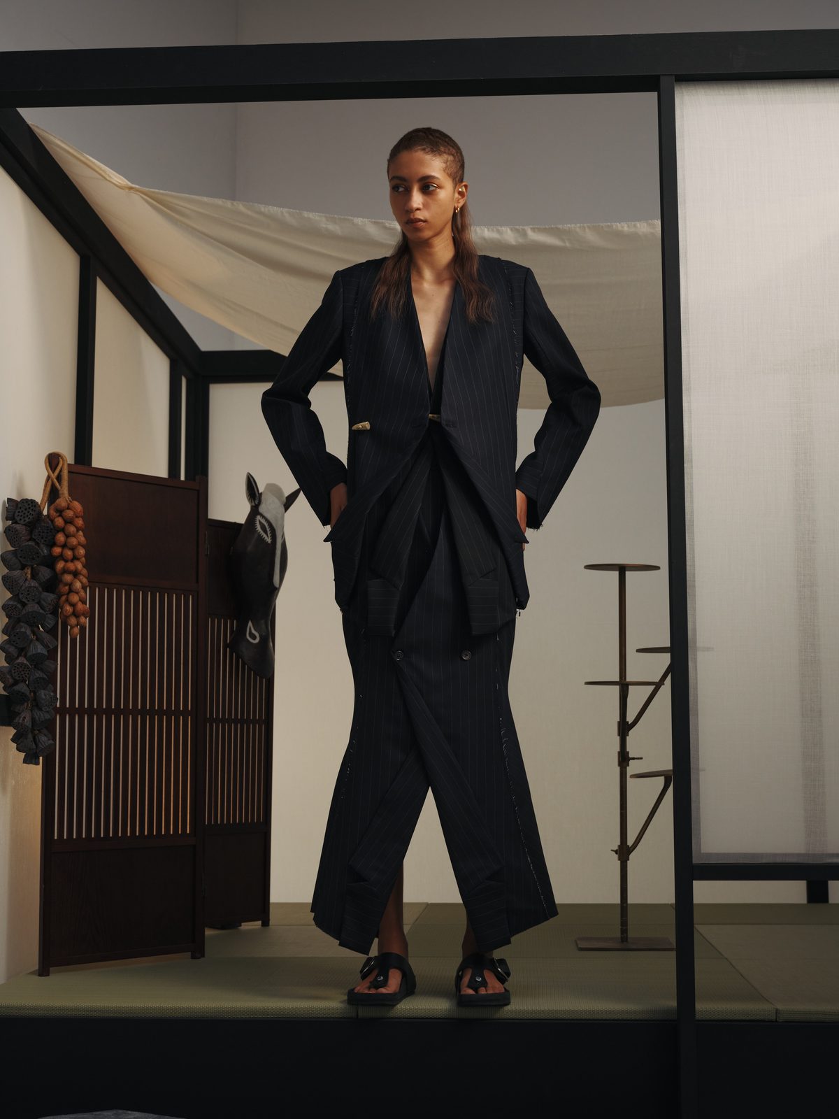 AYA DESIGN SS26 — Reverse Tailored Jacket
