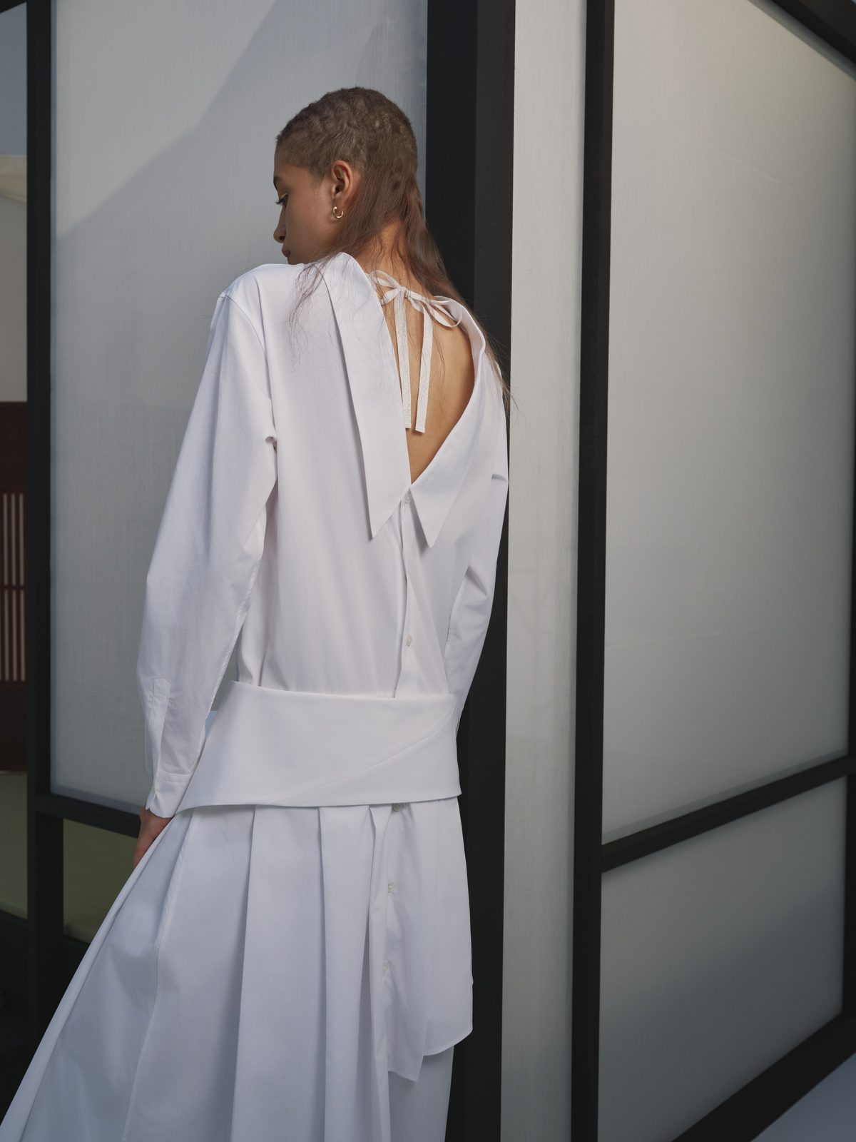 AYA DESIGN SS26 — Ribbon Dress