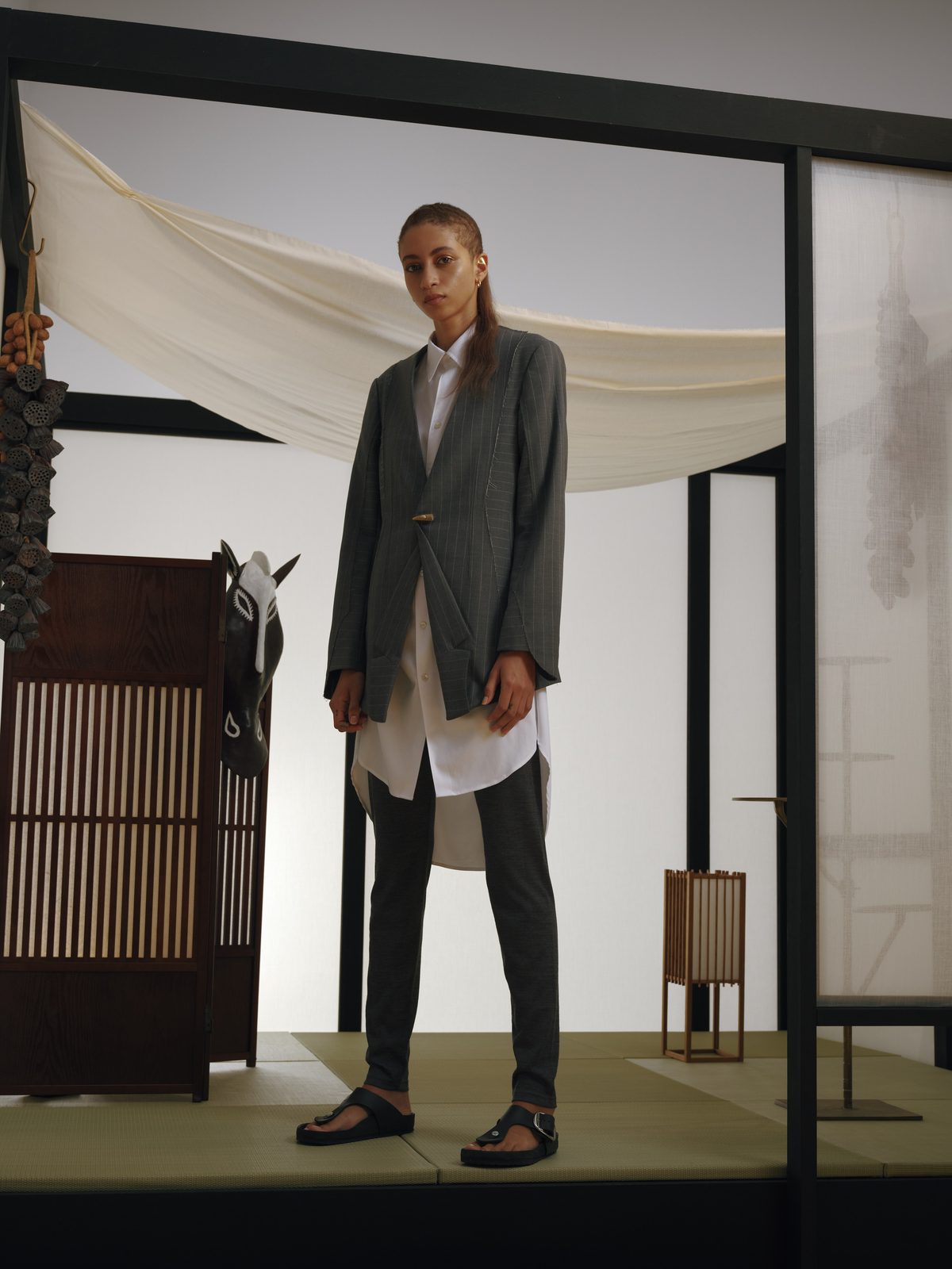 AYA DESIGN SS26 — Reverse Tailored Jacket